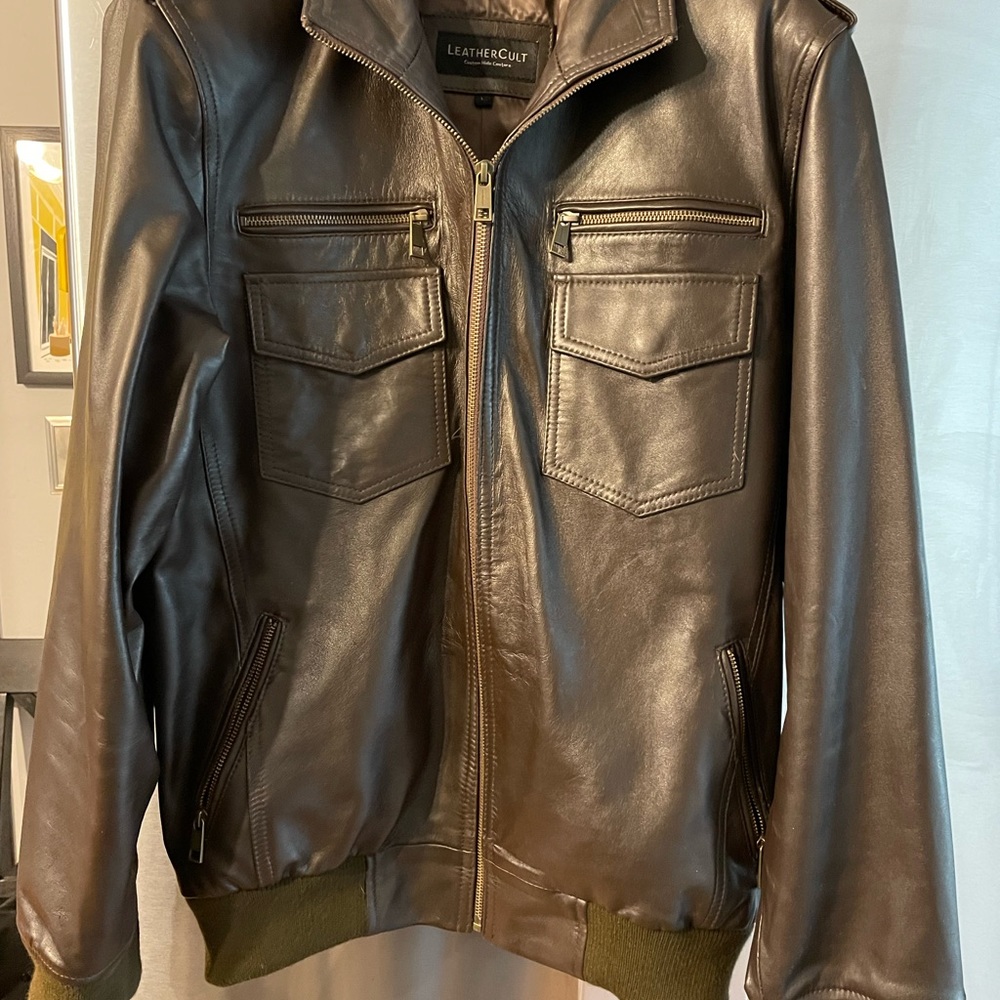 Men’s Leathercult leather jacket
